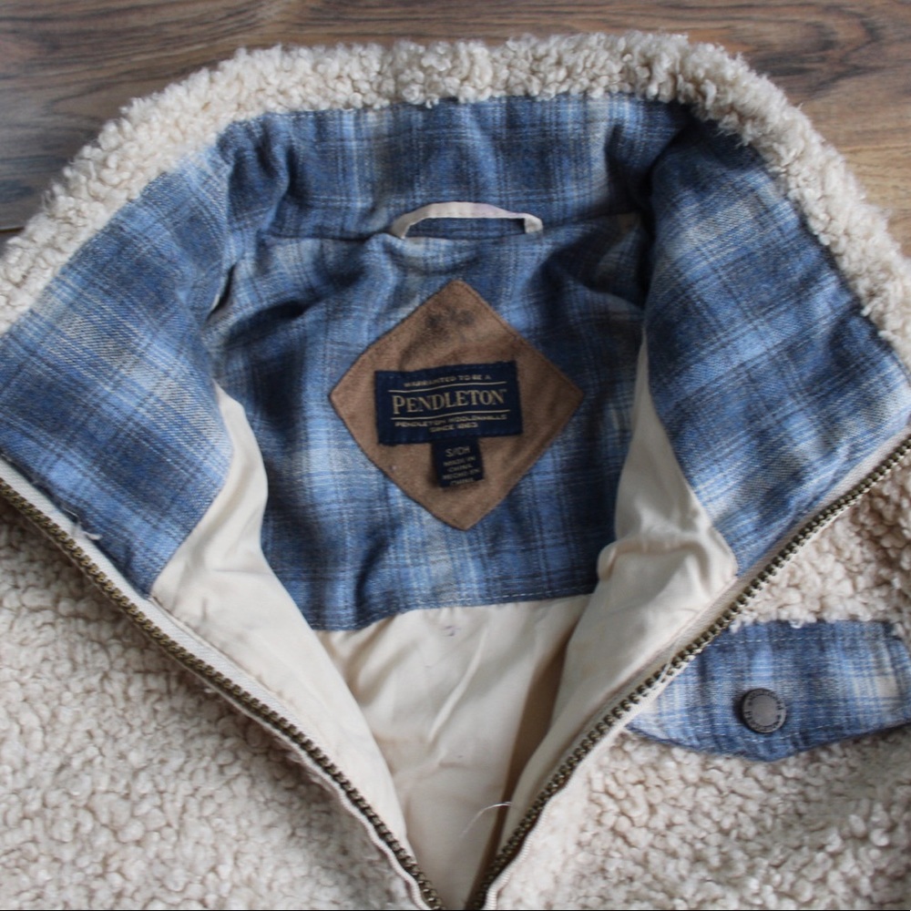 Pendleton Wool Teddy Bear Jacket - image 6